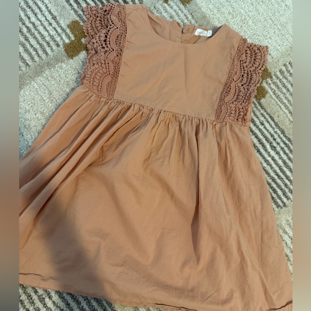 Jamie Kay Lace Sleeve Kids Dress